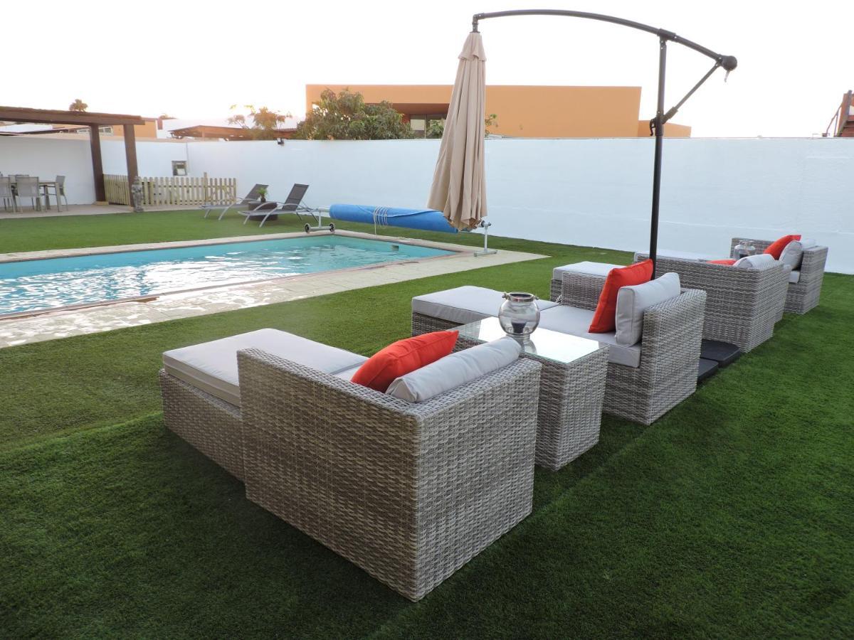 Villa Ventura - Piscina Climatizada & Aire Acondicionado Caleta De Fuste Eksteriør bilde